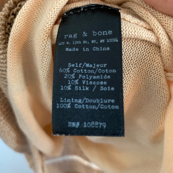 Rag & Bone Beige Knitted Dress - Picture 7 of 7